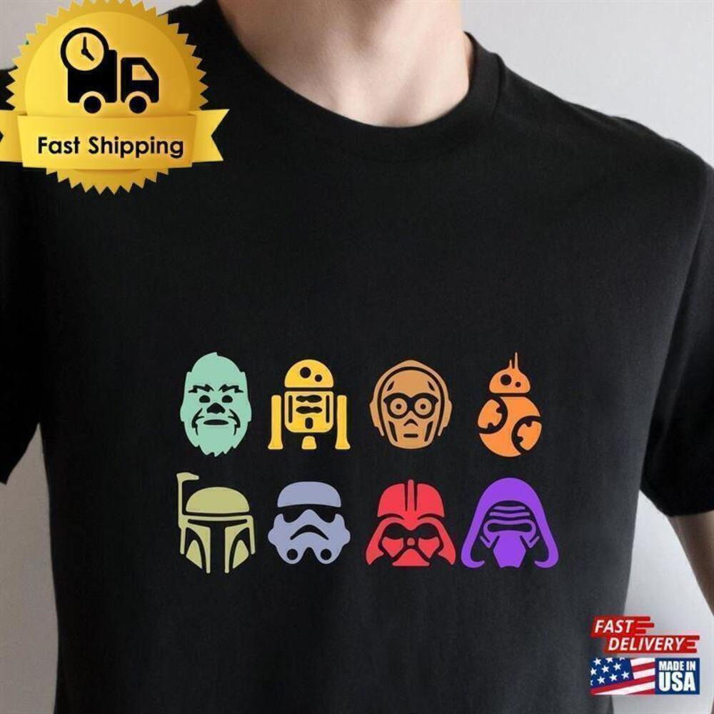Darth Vader Dark Icon Retro Space Fan T-Shirt